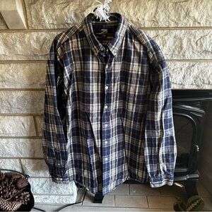Rue21 men’s button down plaid flannel XL Y2K vintage